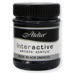 Atelier Interactive Artist's Acrylics S1 Blue Black 250ml