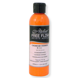 Atelier Free Flow 250ml S4 Cadmium Orange