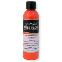 Atelier Free Flow 250ml S4 Cadmium Red Light (Scarlet)