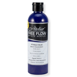 Atelier Free Flow 250ml S1 Pthalo Blue 