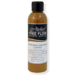 Atelier Free Flow 250ml S2 Transparent Raw Sienna