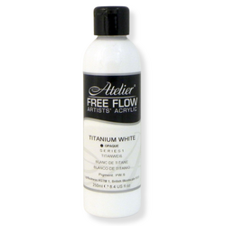 Atelier Free Flow 250ml S1 Titanium White