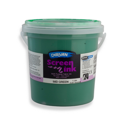 Derivan Screen Ink 1L Mid Green