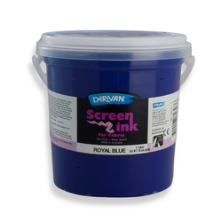 Derivan Screen Ink 1L Royal Blue