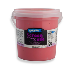 Derivan Screen Ink 1L Scarlet