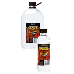 Diggers Low Odour Mineral Turpentine 4L