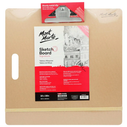 Mont Marte Sketch Board with Clips Medium 45.7x45.7cm