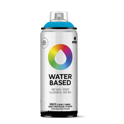 Montana Water Based Spray Paint 400ml - Cerulean Blue