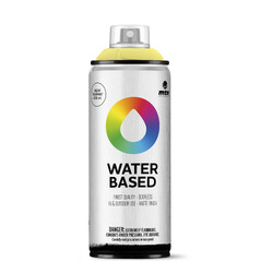 Montana Water Based Spray Paint 400ml - Cadmium Yellow Light
