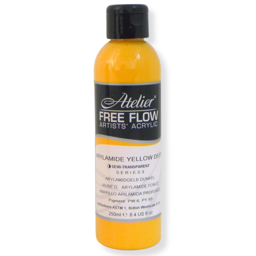 Atelier Free Flow 250ml S3 Arylamide Yellow Deep