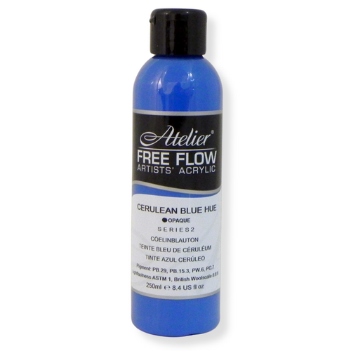 Atelier Free Flow 250ml S2 Cerulean Blue Hue