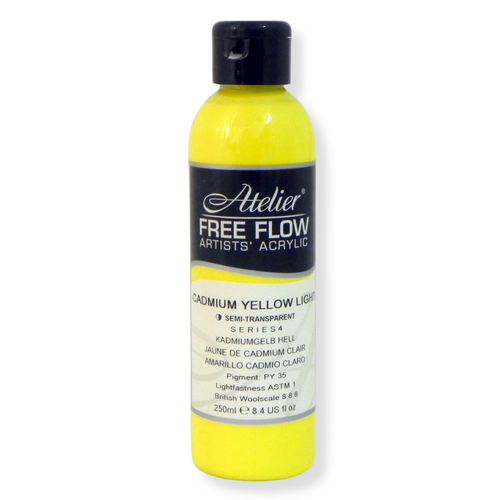 Atelier Free Flow 250ml S4 Cadmium Yellow Light