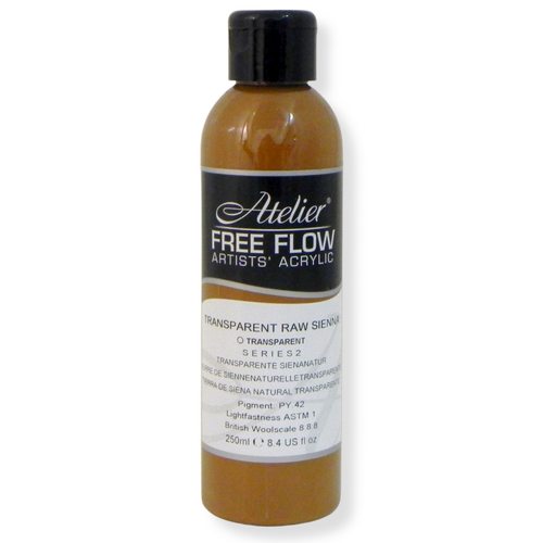 Atelier Free Flow 250ml S2 Transparent Raw Sienna