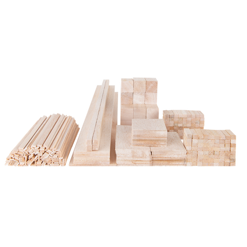 Balsa Wood Value Pack 325pcs