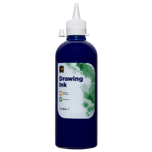 EC Drawing Ink 500ml Cobalt Blue