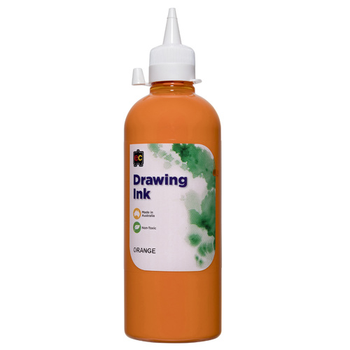 EC Drawing Ink 500ml Orange