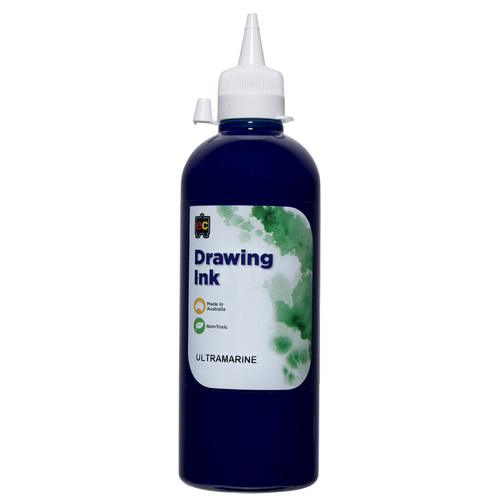 EC Drawing Ink 500ml Ultramarine