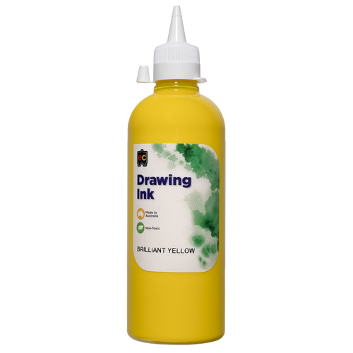 EC Drawing Ink 500ml Brilliant Yellow