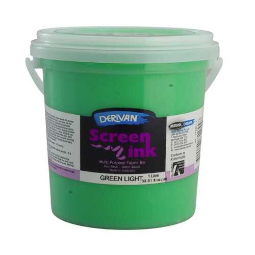 Derivan Screen Ink 1L Green Light