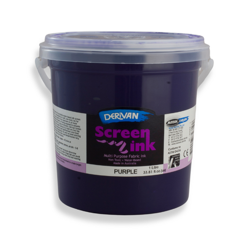 Derivan Screen Ink 1L Purple