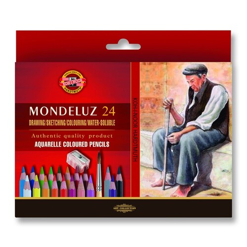 Koh-i-noor Mondeluz Aquarelle Watercolour Pencils