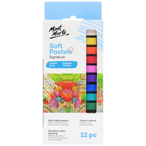 Mont Marte Soft Pastels Set of 12