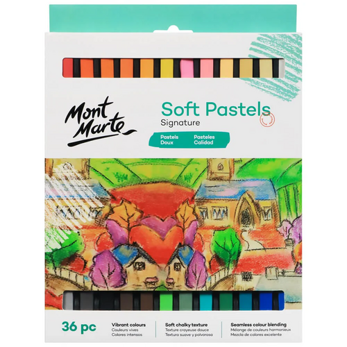 Mont Marte Soft Pastels Set of 36