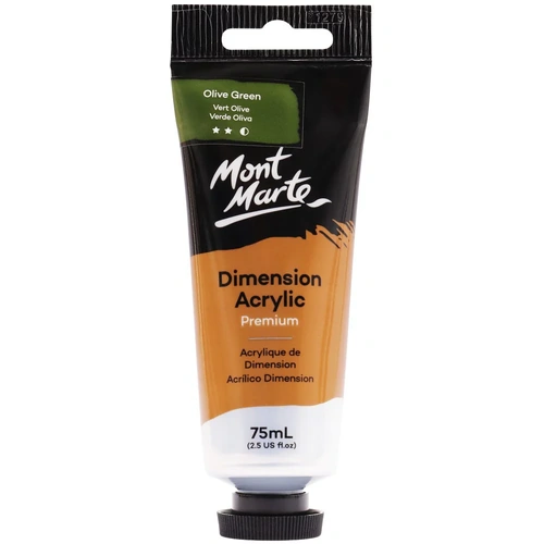 Mont Marte Dimension Acrylic Paint Olive Green 75ml