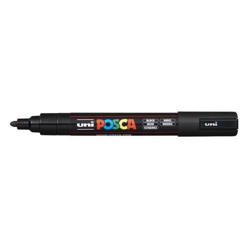 Uni Posca Markers Medium PC-5M 2.5mm Black